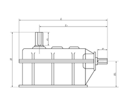 福建TZ型三级立式齿轮减速机